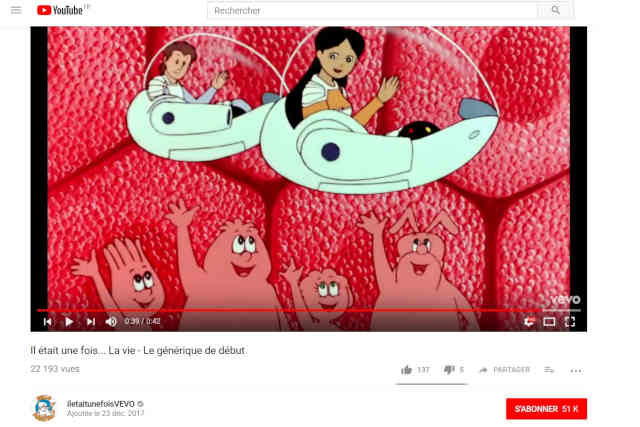 Il,était une fois la vie remastérisée YouTube