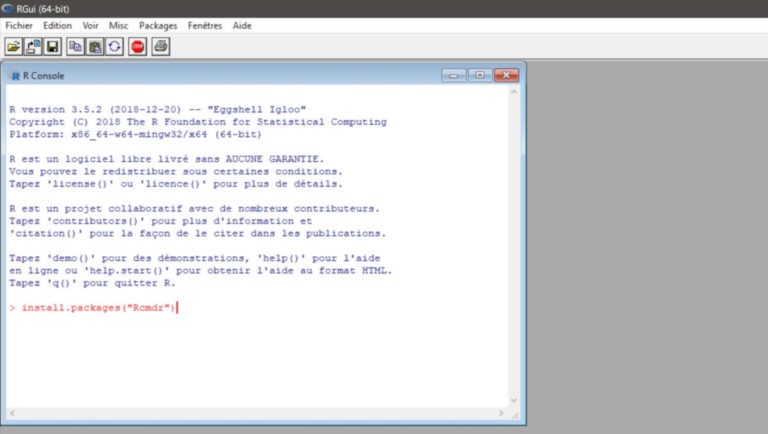Installer et Configurer R Commander  Michaël Val, Ostéopathe D.O. à Brunoy