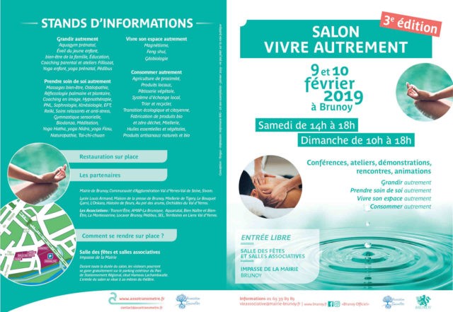 Programme vivre autrement 2019 Brunoy recto